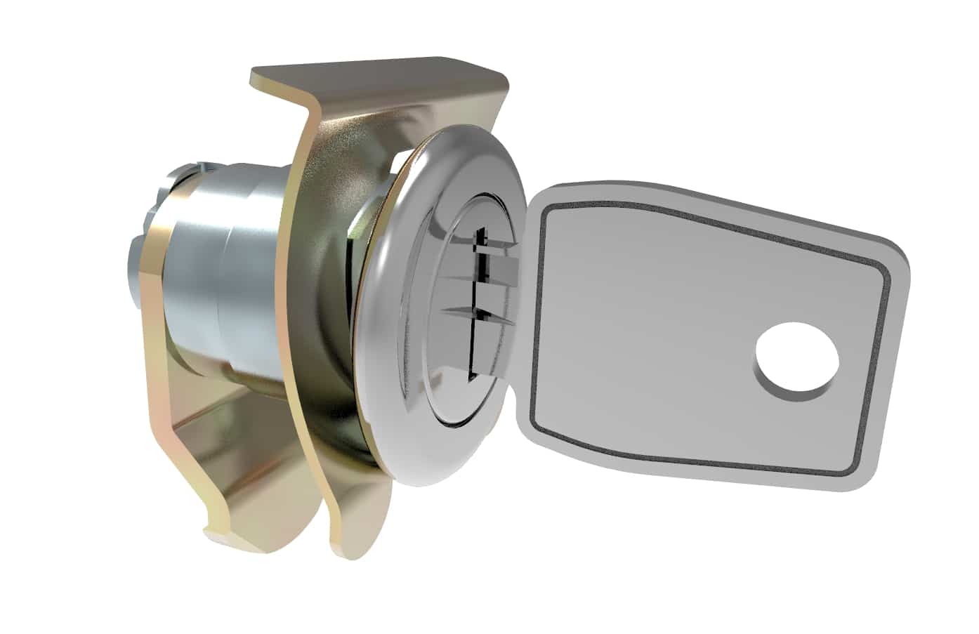 Hebelschloss F342 BL: 17.2mm | Euro-Locks Deutschland
