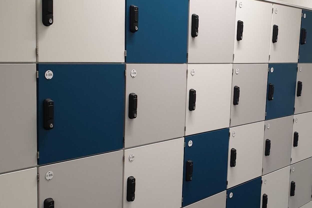 RFID Locks on lockers