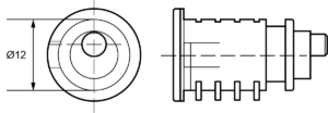12mm Zylinder