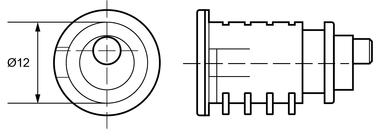 12mm Barrel | Barrels | Cylinder