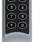 Nimbus : serratura a combinazione digitale 3960_argento_ad incasso