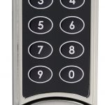 Serrure à combinaison digitale Nimbus 3960 nickel brillant