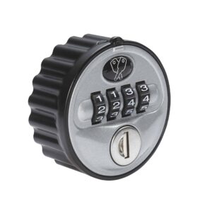 WTpin 2 Stuks Code Combinatie Cam Lock, Mechanisch Lade Wachtwoord Slot, Combinatie Mailbox Slot, Gecodeerd Kastslot