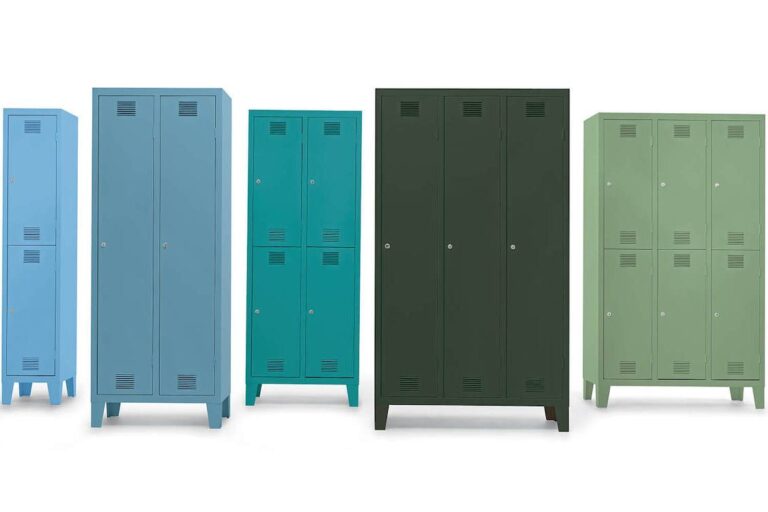 Camlocks on office furniture