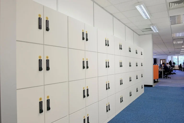 Electronic Locks installed in office
