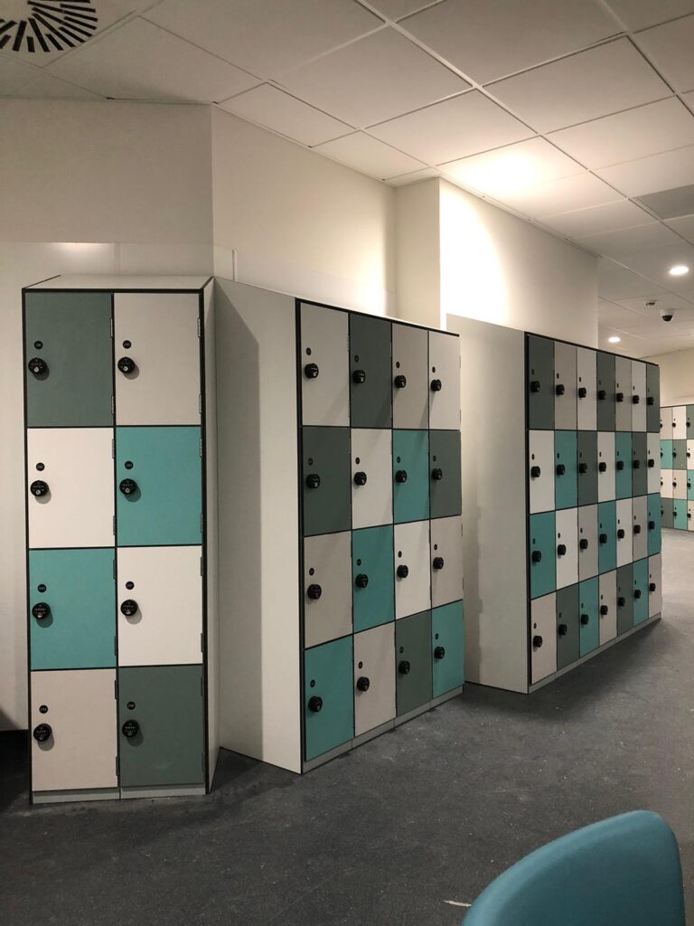 Employee Lockers with 2800 combination lock
