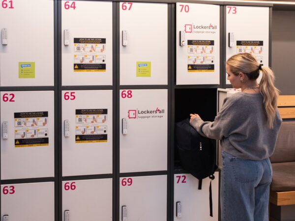 Het netwerk van veilige bagageopslagfaciliteiten, aangedreven door Horizon digitale sloten, is ontworpen om aan de behoeften van bezoekers te voldoen.
